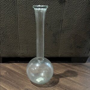 Pottery Barn Clear Glass Vase